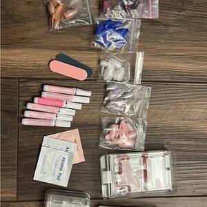Assorted Nail Art Supplies